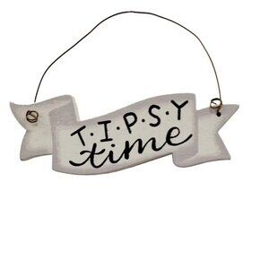 ($2) Happy Hour Bottle Tags - Tipsy Time